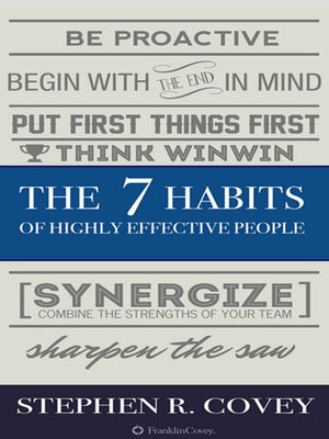 cover image of The 7 Habits of Highly Effective People